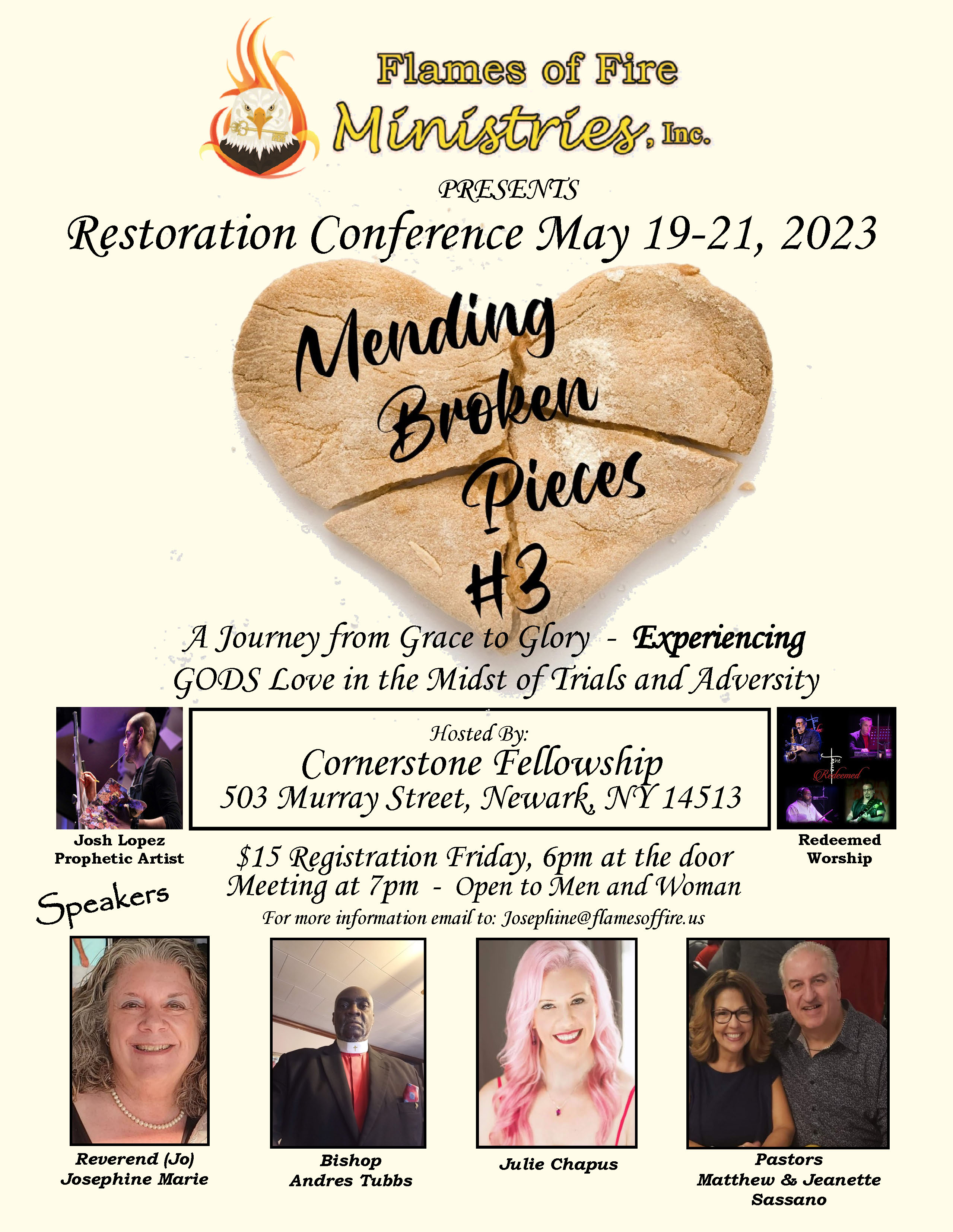 Mending Broken Pieces #3 Restoration Conference